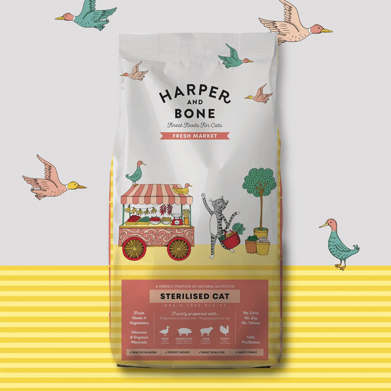 Harper&Bones Esterilizado Fresh Market